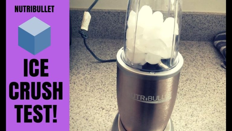 Can Nutribullet Crush Ice