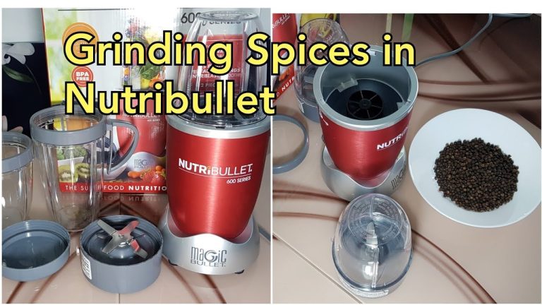 Can You Grind Spices In Nutribullet