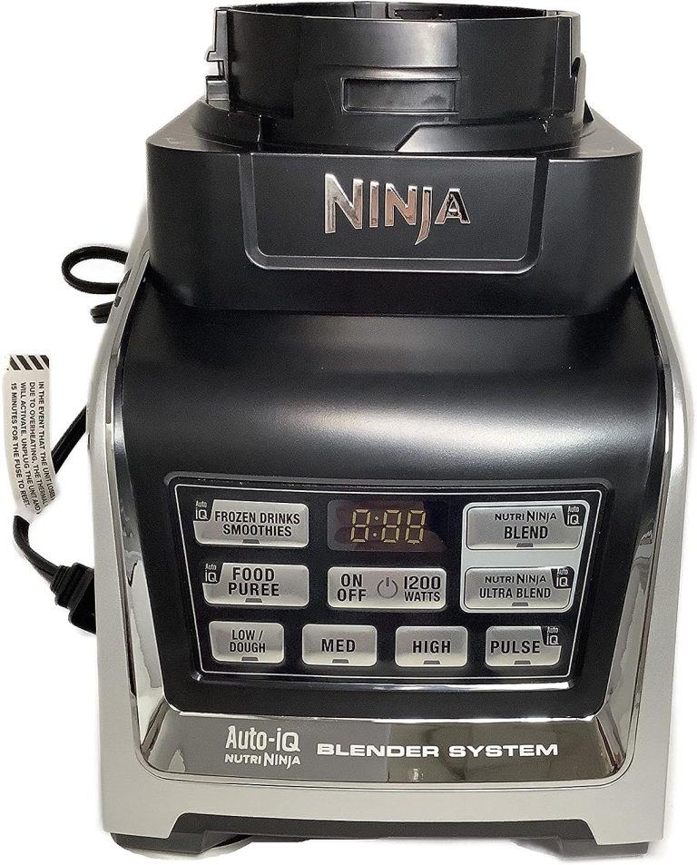 How to Reset Ninja Blender