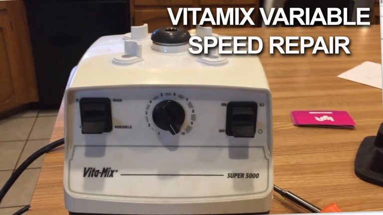 Vitamix Variable Speed Not Working