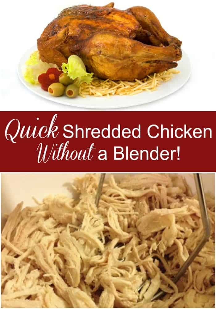 Can You Shred Chicken in a Blender?: Quick & Easy Tips!