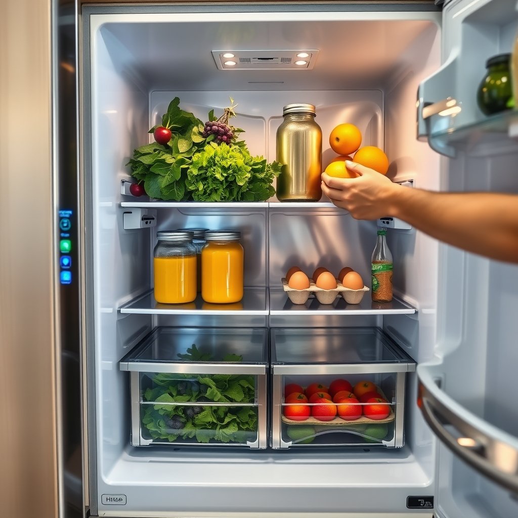 HiSense 24 inch smart fridge - Illustration 2