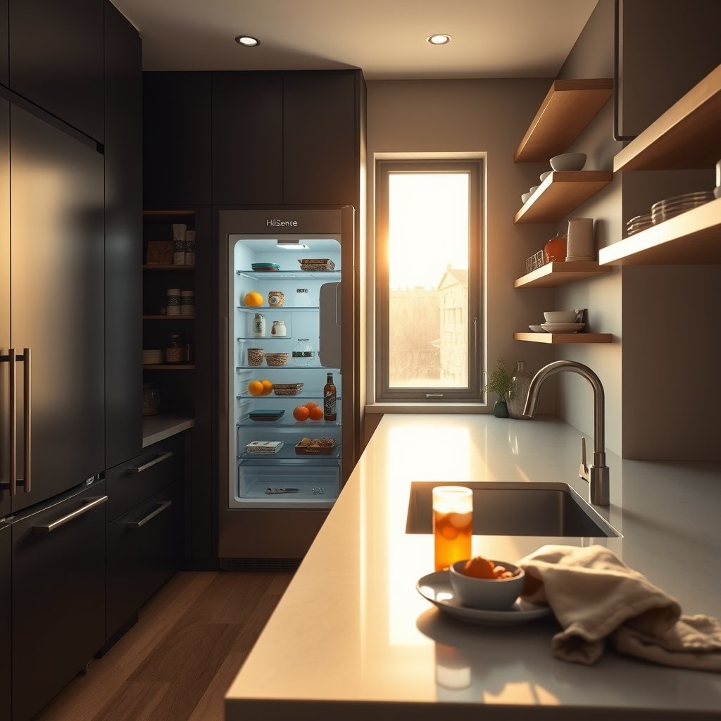 HiSense 24 inch smart fridge - Illustration 3