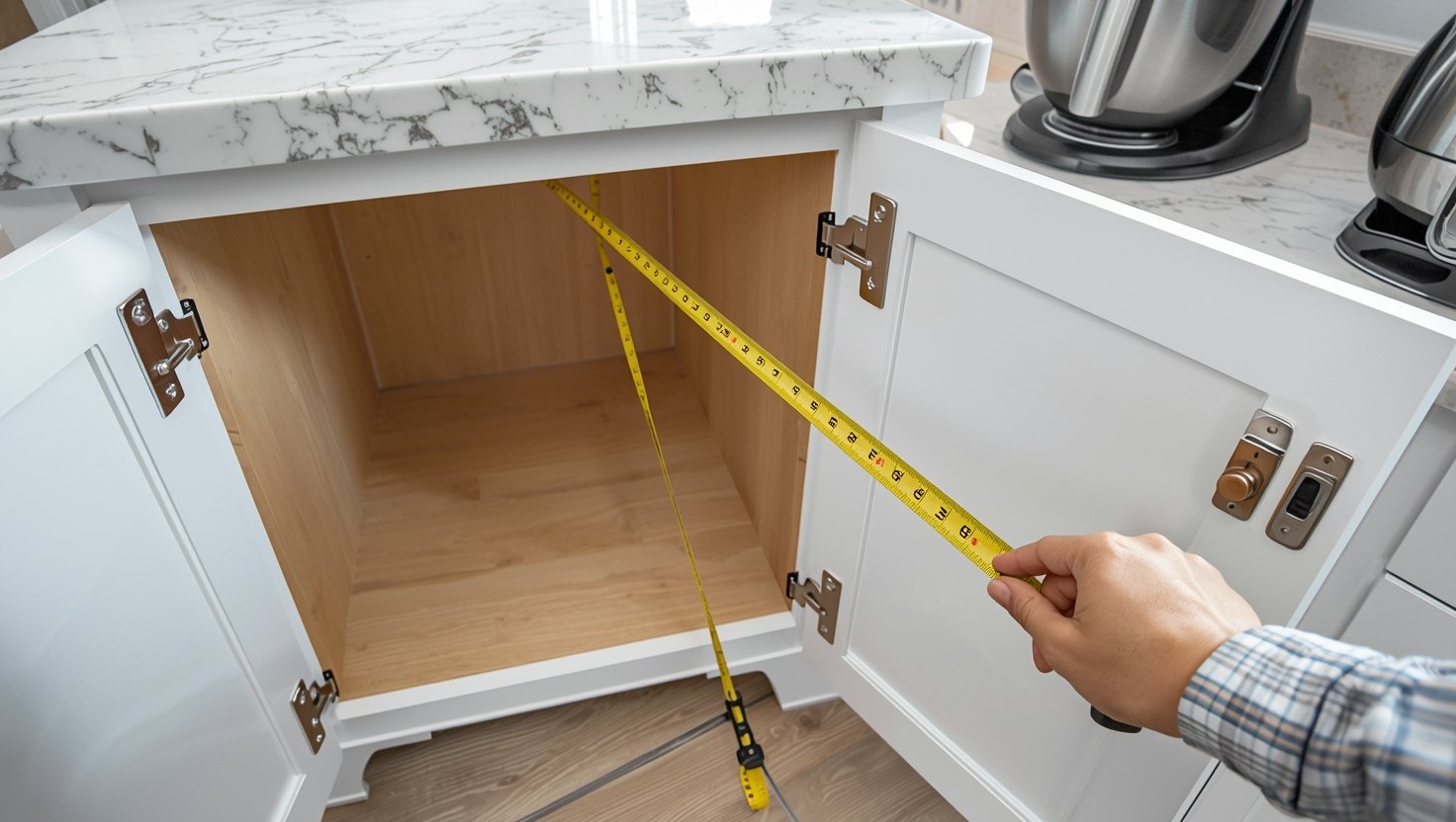 appliance garage kitchen close-up detail