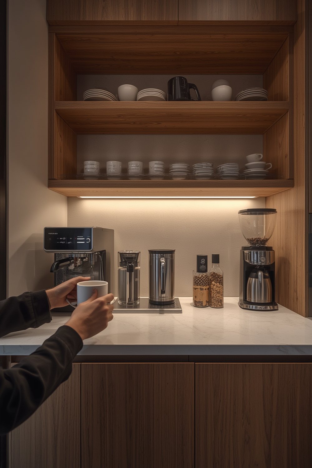 coffee station kitchen - Illustration 1