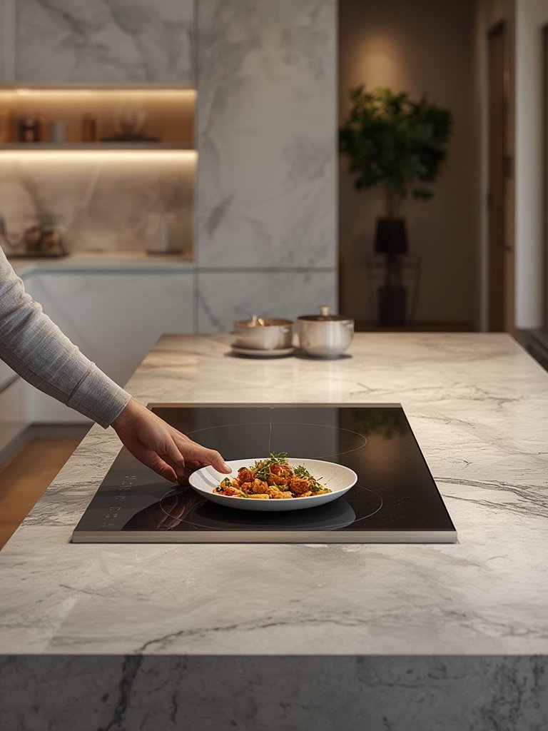 Invisible Induction Cooktop: 7 Amazing Ways To Install And Optimize Your Kitchen (Proven Guide) 3 hidden induction stove under countertop - Illustration 3