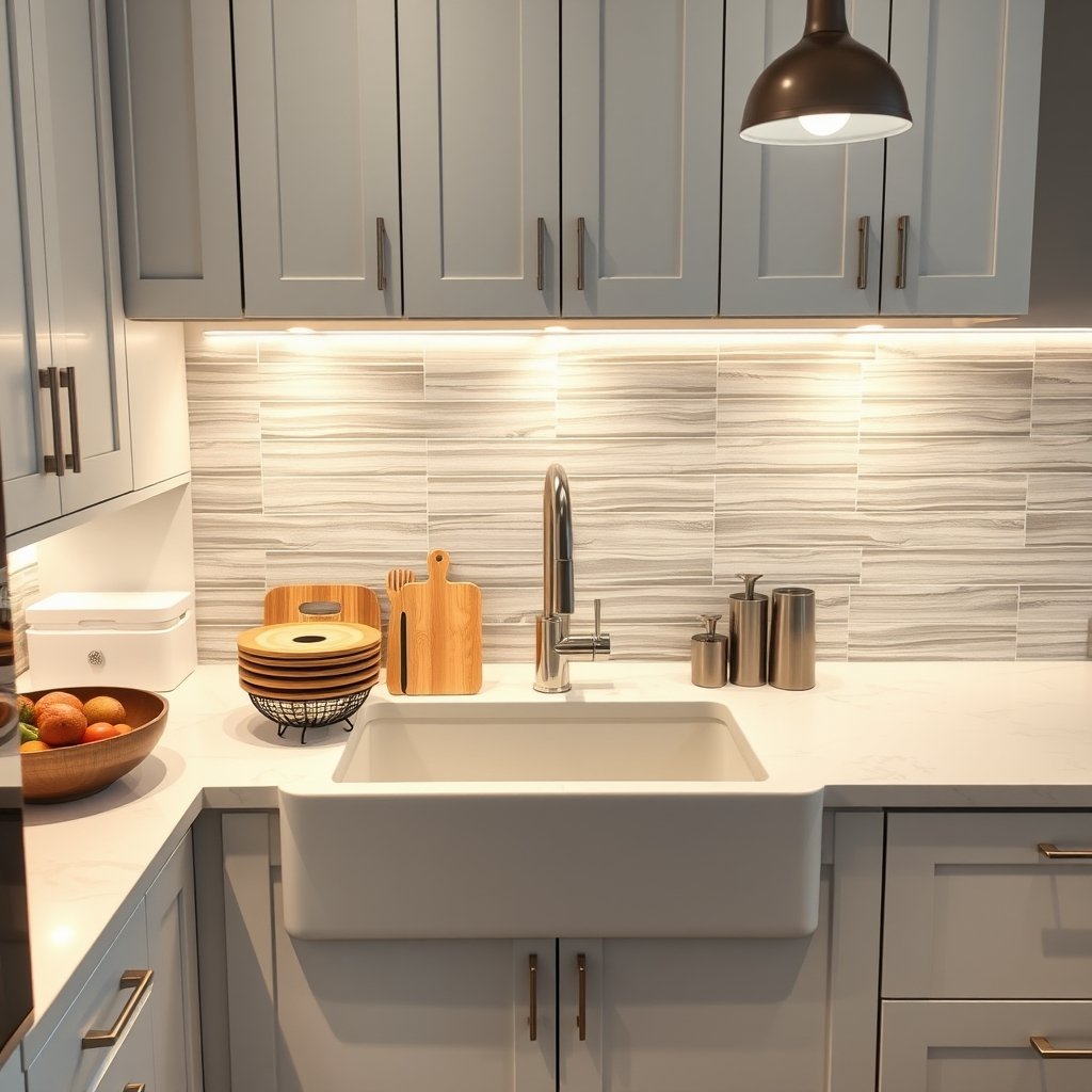 workstation kitchen sink multiple accessories - Illustration 3