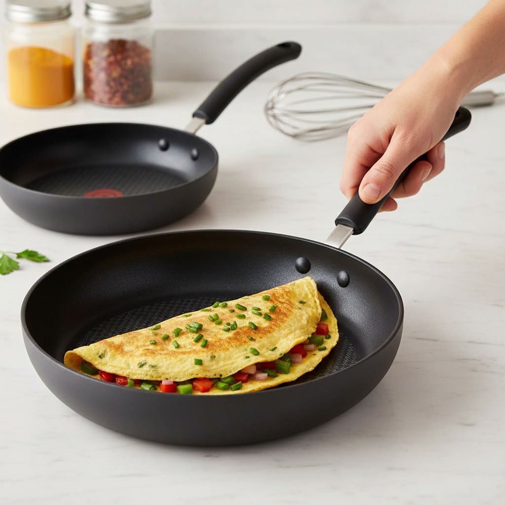 Nonstick Fry Pan in action