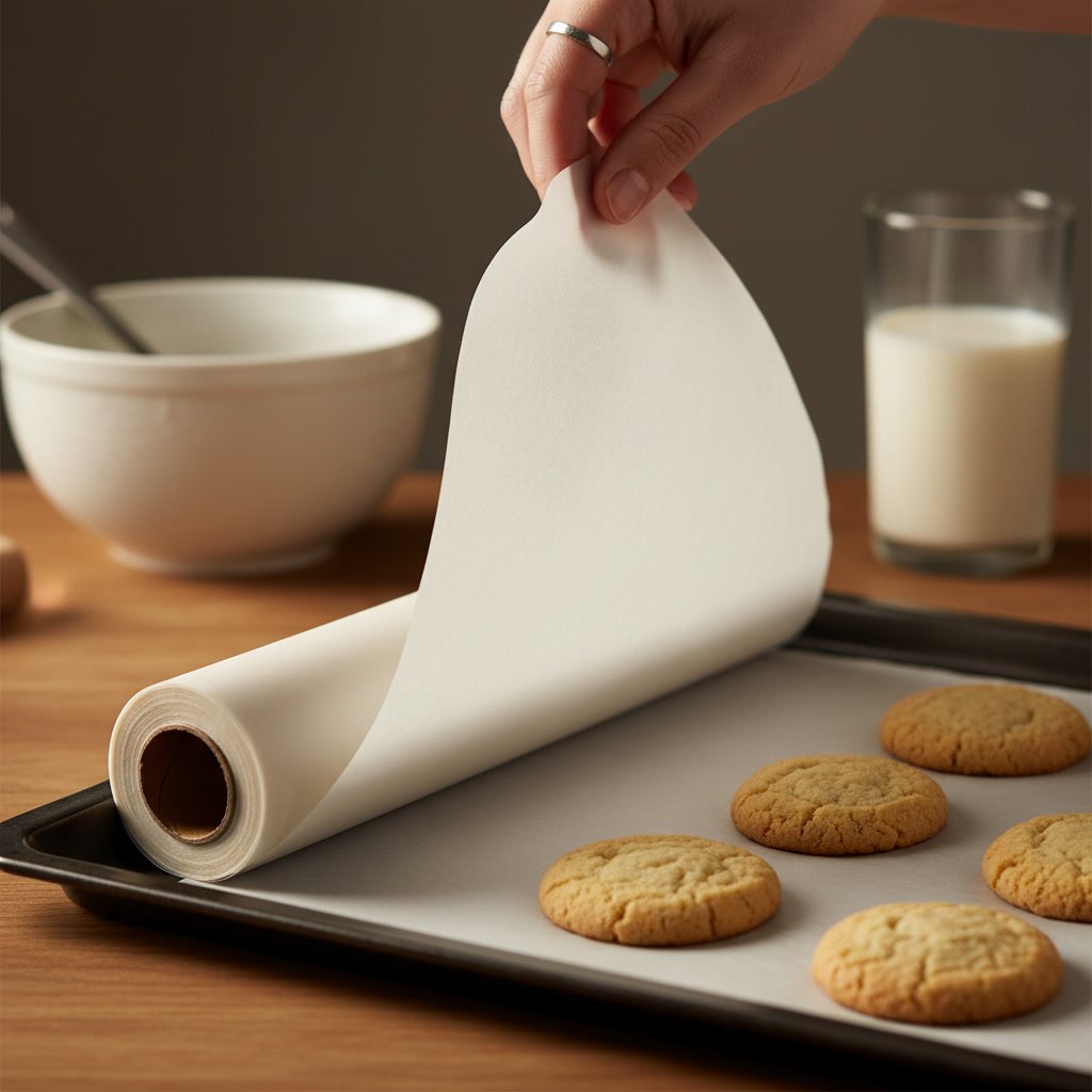 parchment paper in action