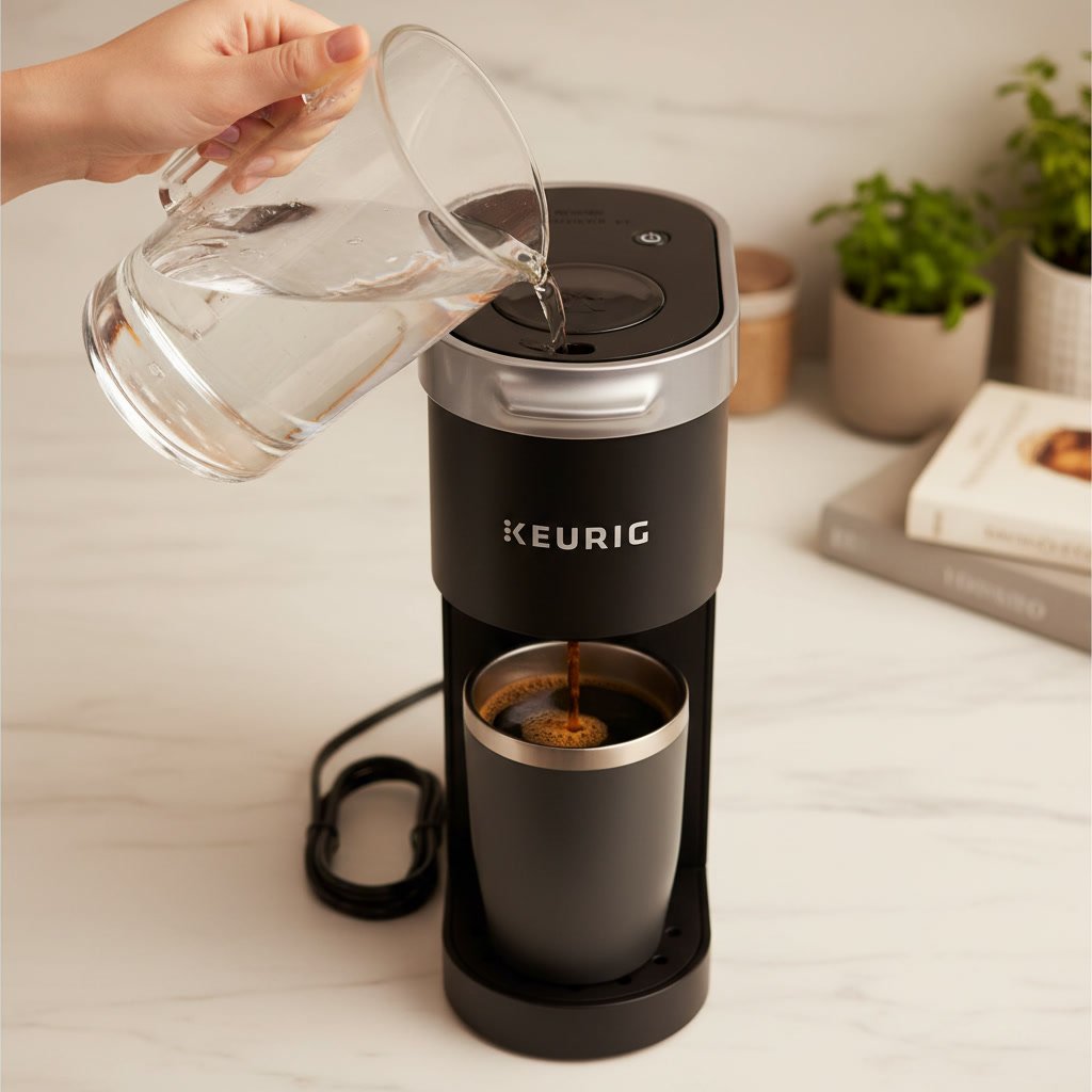 single serve in action