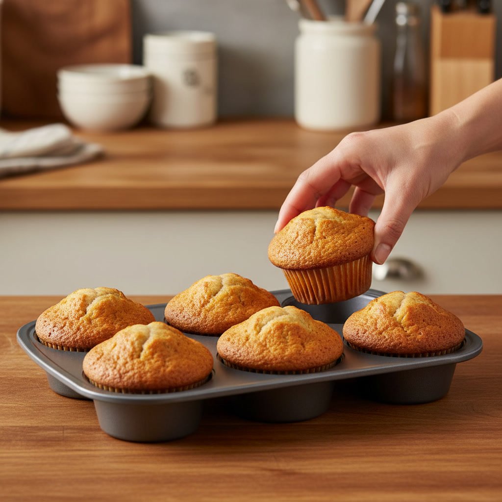 jumbo muffin in action