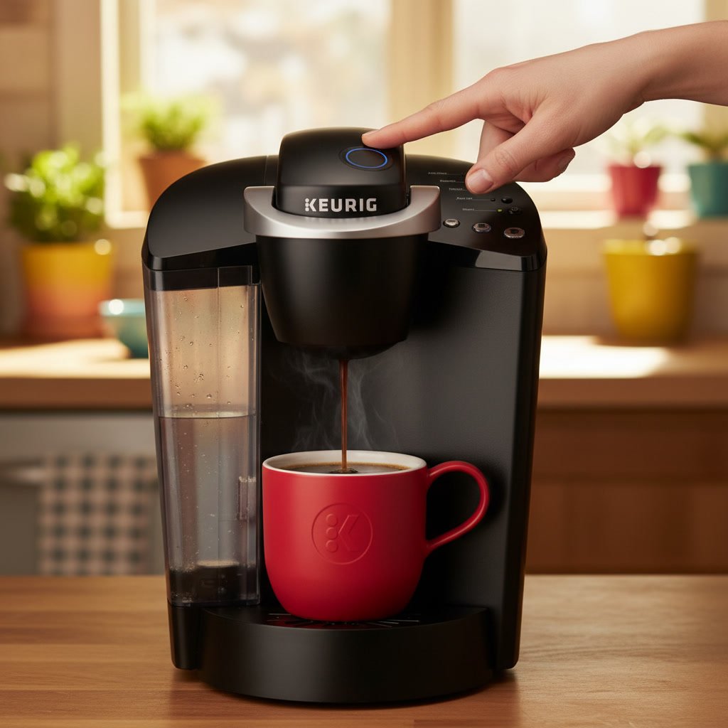 single serve in action