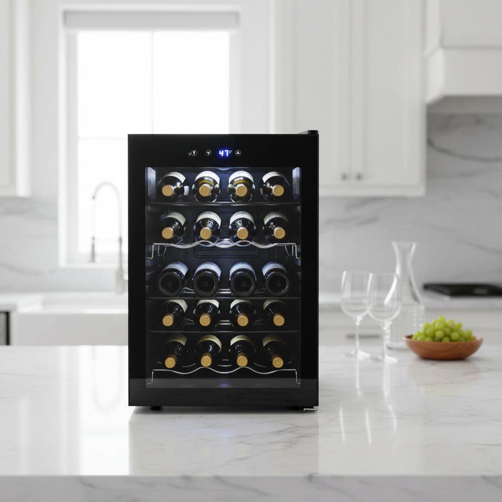 wine fridge product view