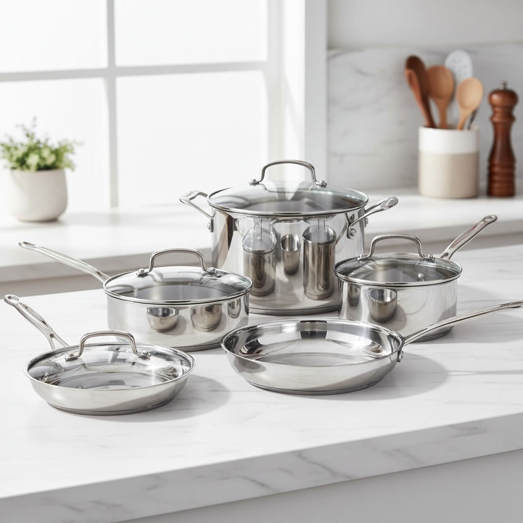 stainless steel cookware product view