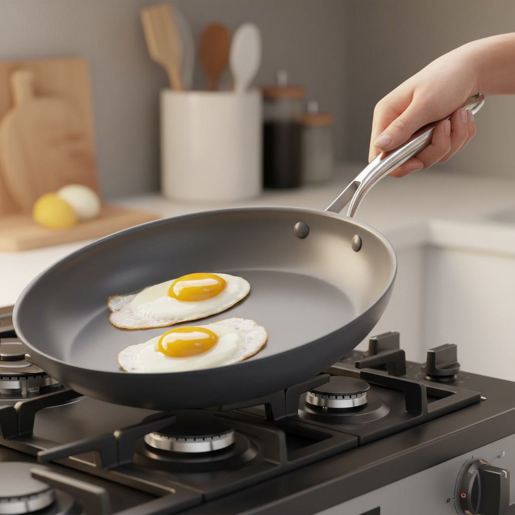 ceramic nonstick in action