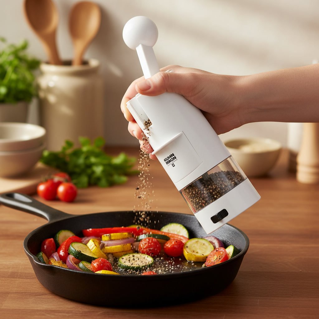 ratchet grinder in action