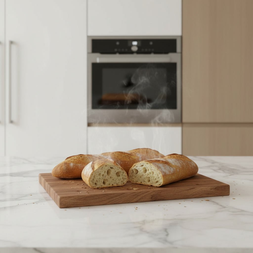 combi speed oven in a modern kitchen setting