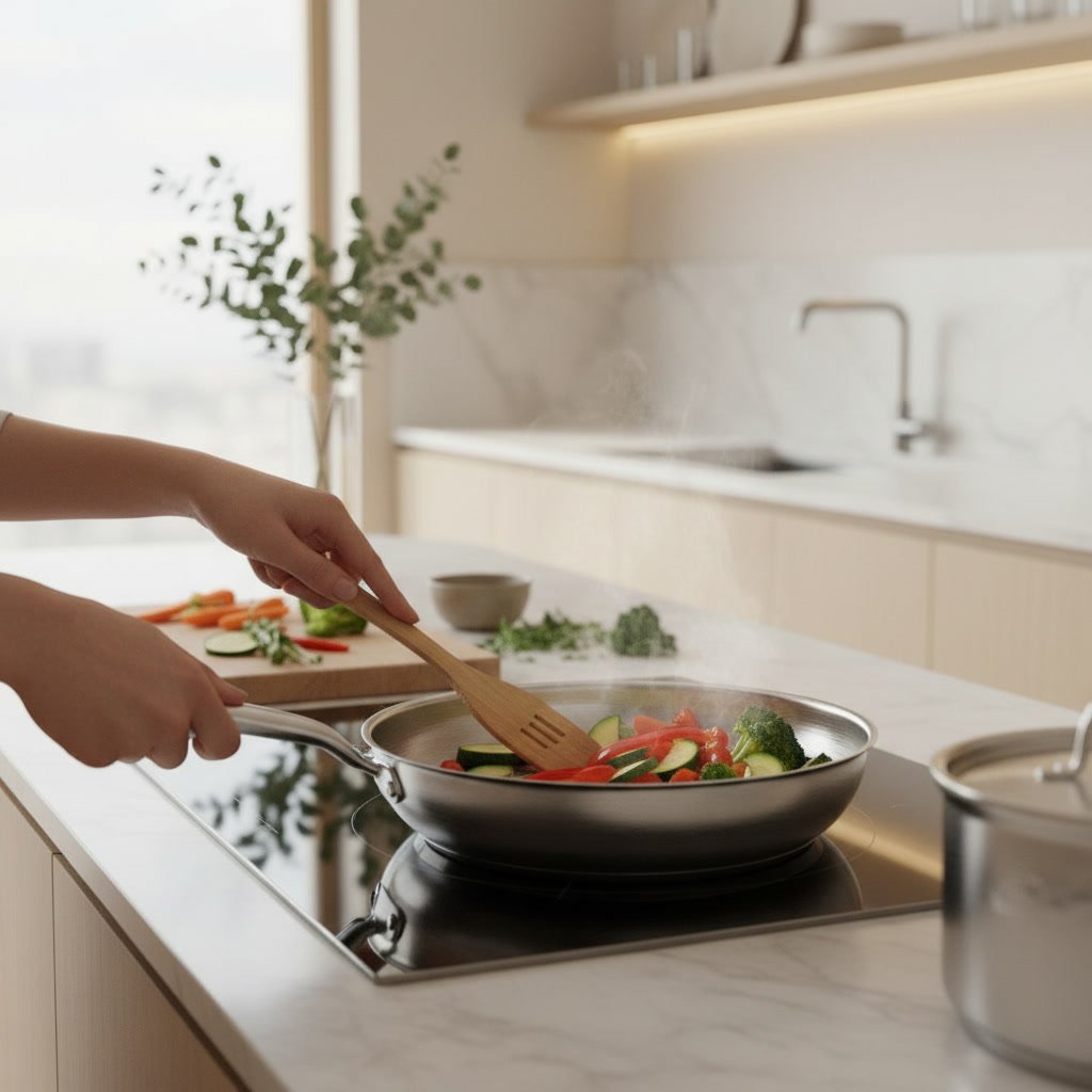 Miele M Sense cookware close-up detail