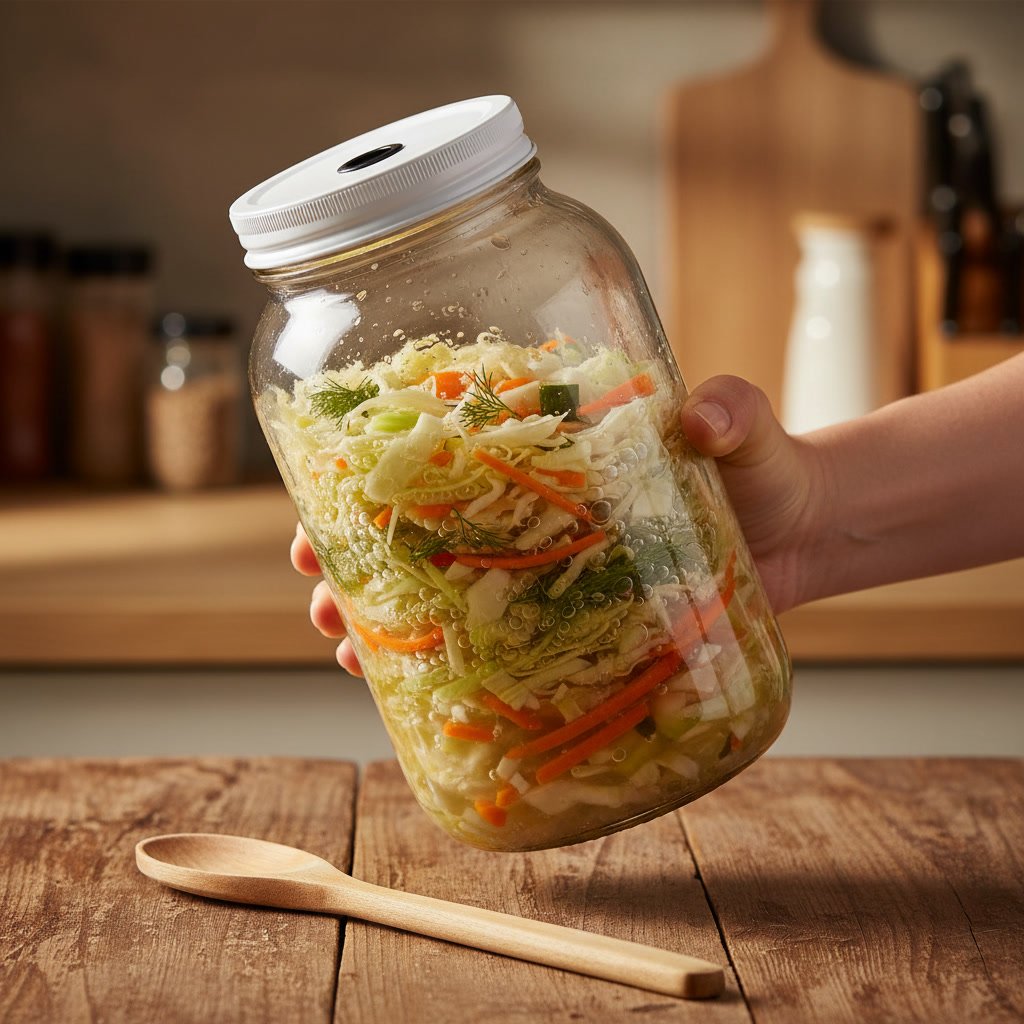 Fermentation Jars in action