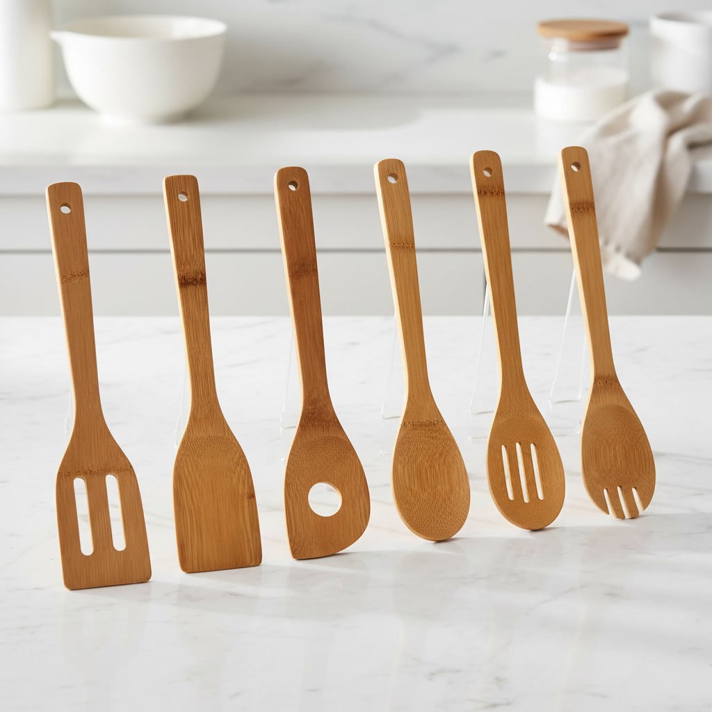 Lipper International bamboo kitchen tools product view