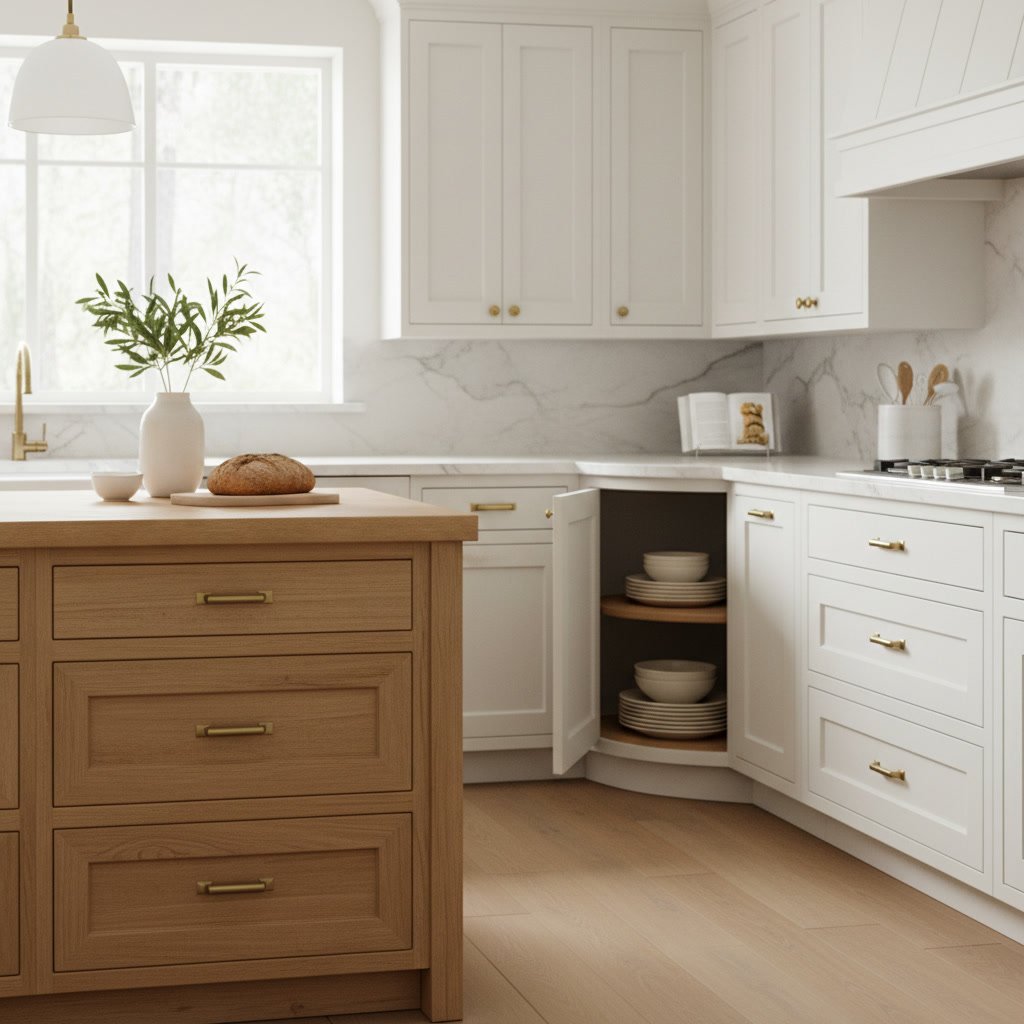 lazy susan kitchen cabinet