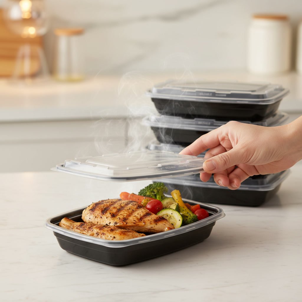 Meal Prep Containers: 10 Smart Tips For Easy Storage 2026 2 meal prep containers in action