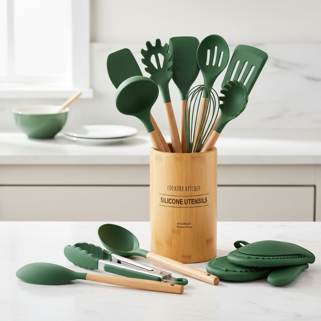 silicone utensils product view