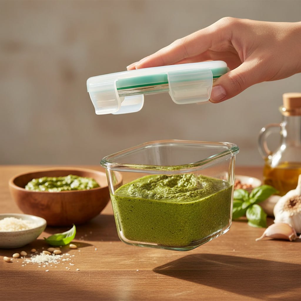 glass containers in action