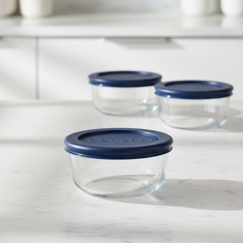 glass food containers product view