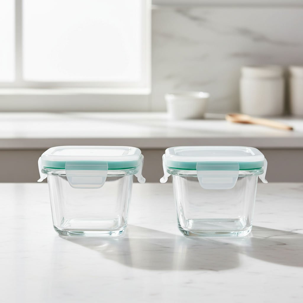 glass containers product view