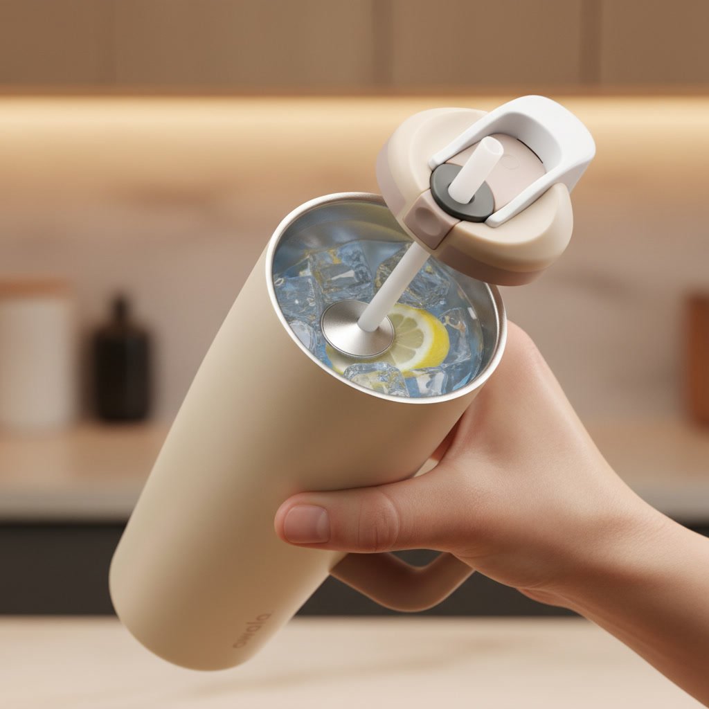 Insulated Tumbler in action