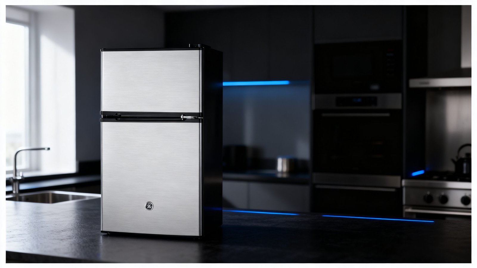 ge profile kitchen assistant fridge