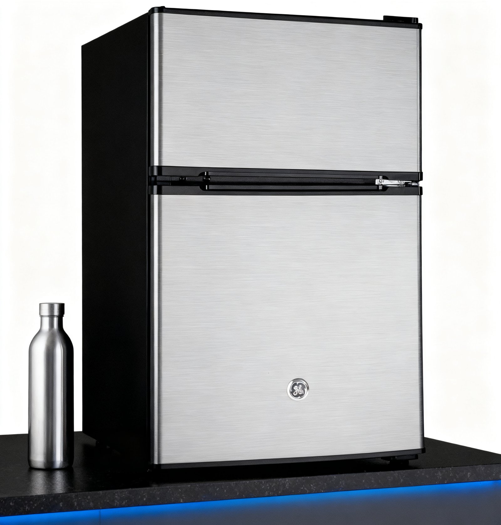 ge profile kitchen assistant fridge close-up detail